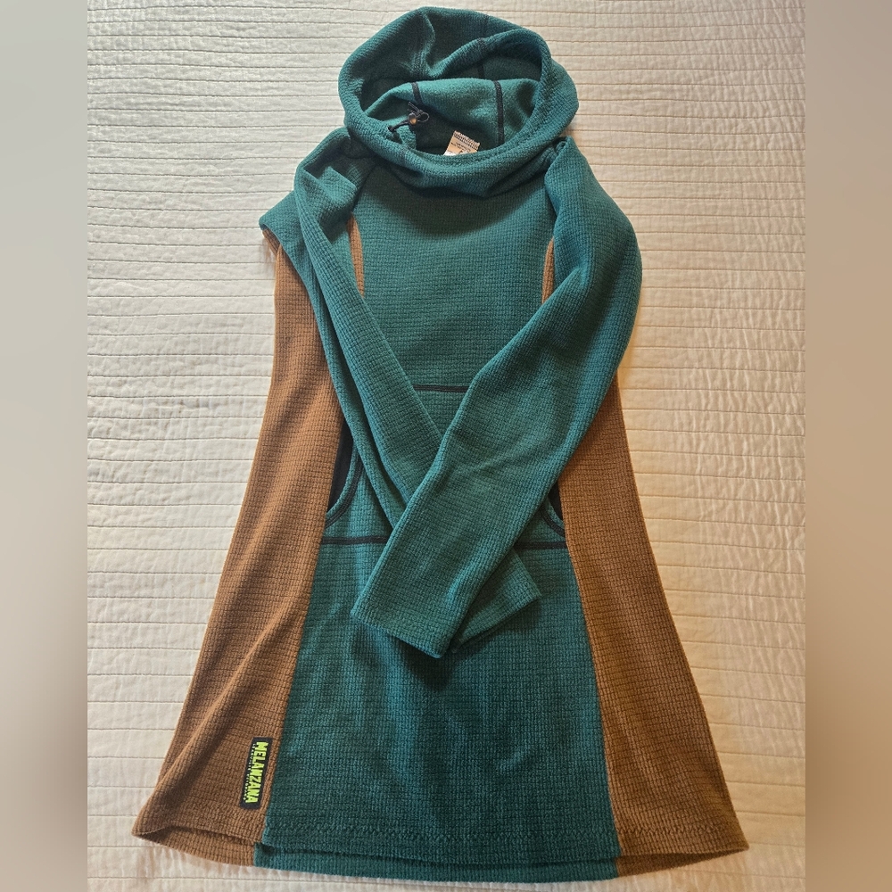 Melanzana Microgrid Dress XS